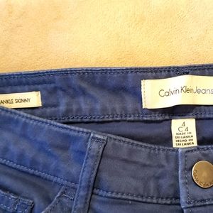 Calvin Klein Skinny Jeans (Blue)